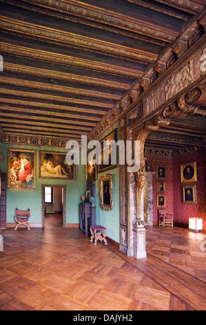 Lenbachhaus Monaco di Baviera, Galleria Comunale in Lenbachhaus, dopo la ristrutturazione totale del 2013 Foto Stock