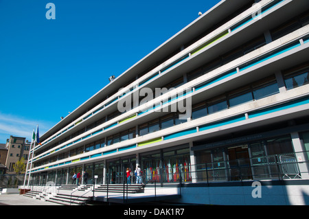 La timbratura edificio nel castello di Dublino area central Dublino Irlanda Europa Foto Stock