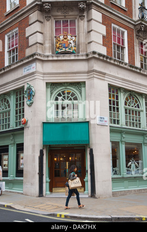 Fortnum & Mason department store Jermyn Street St James distretto Londra Inghilterra Gran Bretagna UK Europa Foto Stock