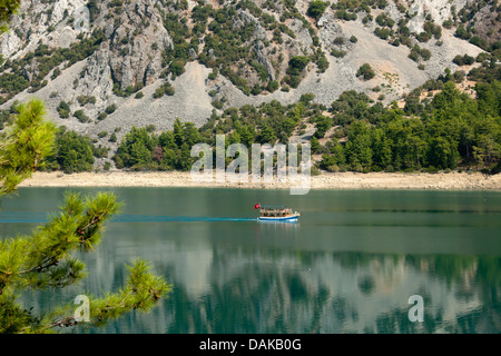 Türkei, Provinz Antalya, Manavgat, Oymapinar Stausee am Manavgat Cayi (Melas), Verde Canyon Foto Stock