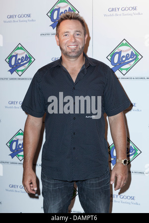 Il baseball all-star game party in New York Foto Stock