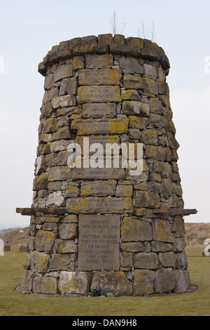 9 scozzese divisione punto Memorial de Jour. Foto Stock