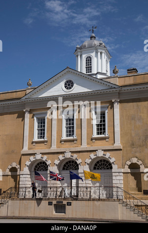 Il vecchio edificio della Borsa, Charleston, Sc, STATI UNITI D'AMERICA Foto Stock