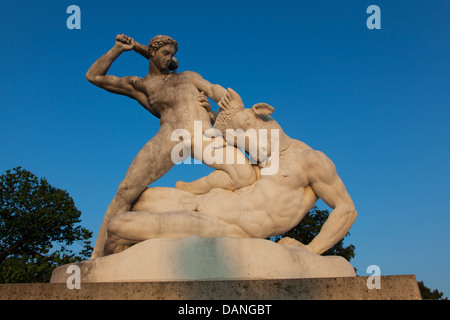 Jardins des Tuileries, Parigi, Ile de France, Francia Foto Stock