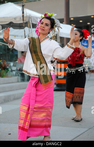 Canada Ontario, Toronto, il gusto della Thailandia Festival, Foto Stock