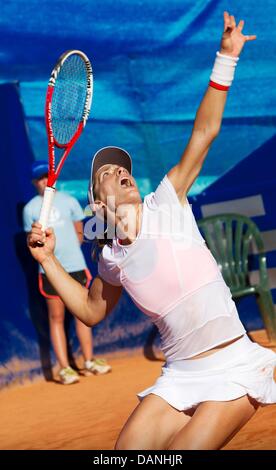 Garstein, Austria. 16 Luglio, 2013. Il WTA Tennis womens Tour di Gastein. Immagine mostra Andrea Petkovic ger nel round 1 del torneo. Credit: Azione Plus immagini di sport/Alamy Live News Foto Stock