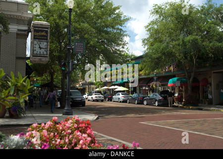 SOUTH PARK AVENUE WINTER PARK Orlando Florida USA Foto Stock