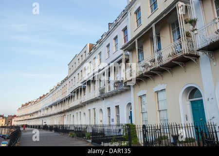 Inghilterra, Somerset, Bristol, Clifton, Royal York Crescent Foto Stock