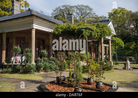 Ex residenza della suoneria in Glover Gardens, di Nagasaki, Giappone Foto Stock