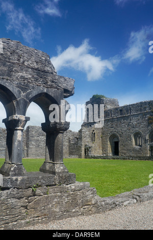 Cong Chiostro abbazia e chiesa Cong Co County Mayo Eire Repubblica di Irlanda Foto Stock