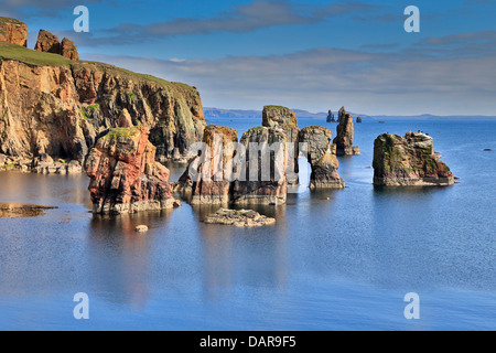 Braewick; Eshaness; Shetland; Regno Unito Foto Stock