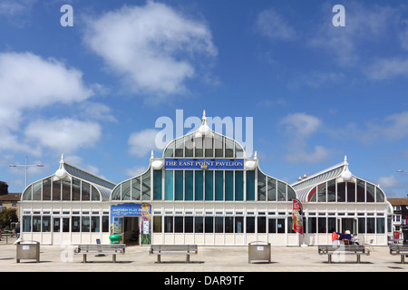 Il punto orientale padiglione presso Lowestoft, Suffolk, Inghilterra Foto Stock