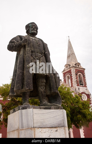 Africa, Mozambico Mozambico isola. Monumento a Portoghese colonialista. Foto Stock