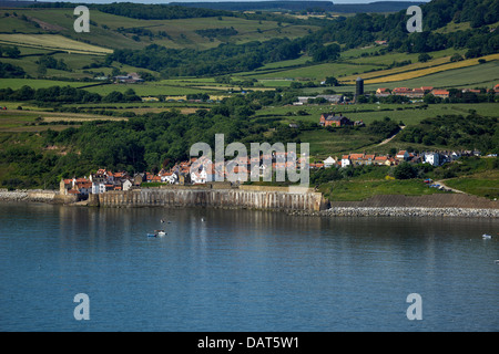 Fotografia aerea di Robin cappe Bay Foto Stock