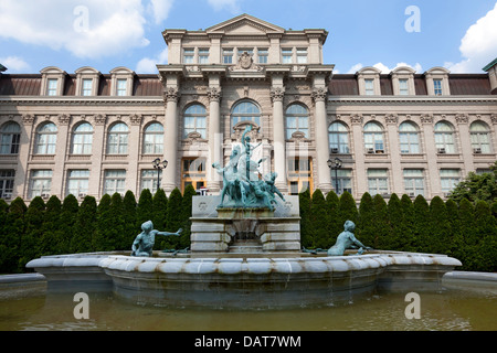 Il LuEsther T Mertz Library a New York al Giardino Botanico nel Bronx, New York City Foto Stock