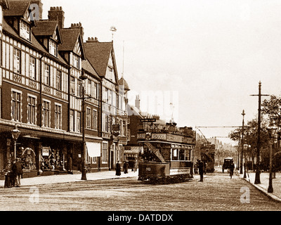 Lytham St Annes Clifton Street primi 1900s Foto Stock