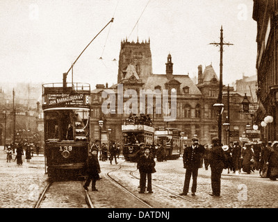 Bradford Forster Square inizio novecento Foto Stock