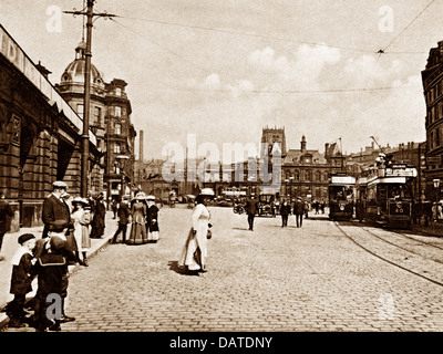 Bradford Forster Square inizio novecento Foto Stock