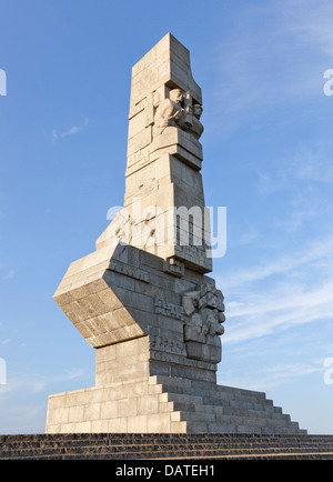 Westerplatte, Gdansk, Polonia Foto Stock