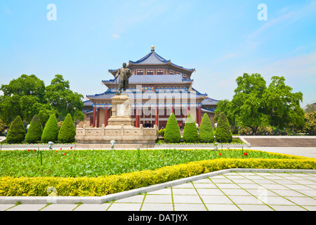 Sun Yat-Sen Memorial Hall di Guangzhou, Cina. Foto Stock