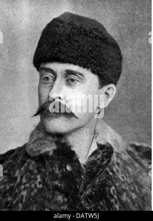 Peary, Robert Edwin, 6.5.1856 - 20.2.1920, esploratore artico americano, ritratto, circa 1900, Foto Stock