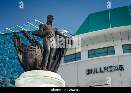 Regno Unito, Inghilterra, Birmingham, Bullring, 1809 statua del signore ammiraglio Horatio Nelson Foto Stock