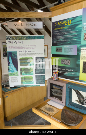 Il Mull testa di natura locale riserva Visitor Center su Deerness, Orkney continentale. Foto Stock