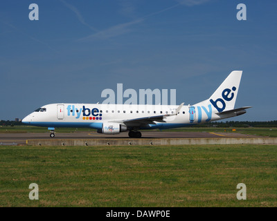 G-FBJI Flybe Embraer ERJ-175STD (ERJ-170-200) - CN 17000355 3 Foto Stock