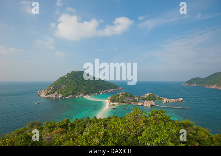 Isola Nang Yuan, Koh Tao, Thailandia Foto Stock