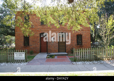 Vecchio Brunswick County Jail, Southport, Carolina del Nord Foto Stock