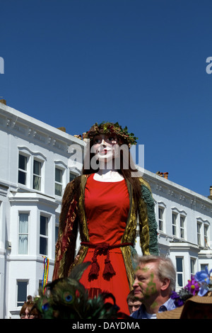 Hastings Jack-in-the-processione verde Foto Stock