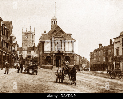 Marlborough Municipio periodo Vittoriano Foto Stock