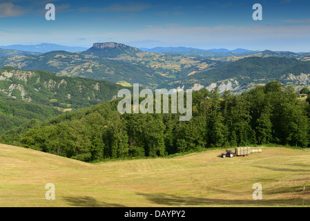 Reggio Emilia colline in Italia la Regione Emilia Romagna Foto Stock