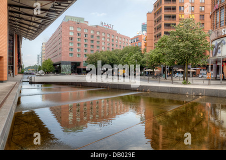 Marlene Dietrich Platz, Berlin, Germania Foto Stock