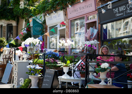 Northcote Rd in Battersea- London REGNO UNITO Foto Stock