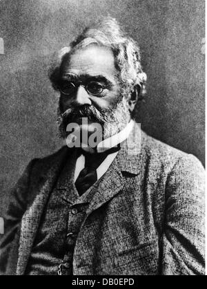 Siemens, Ernst Werner von, 13.3.1816 - 6.12.1892, industriale tedesco, ritratto, tra il 1860 e il 1880, Foto Stock