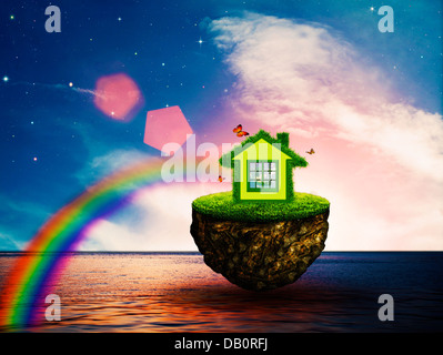 Abstract eco ambientale e sfondi per il tuo design Foto Stock