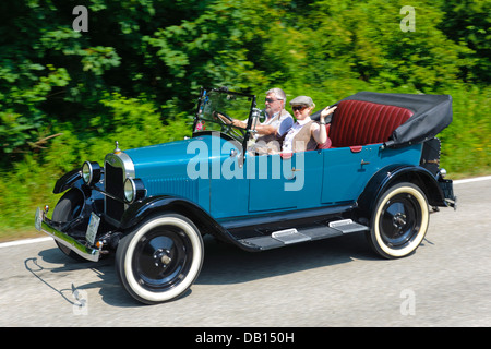 Chevrolet KK Cabrio, costruito nell'anno 1925, fotografia scattata a luglio 13, 2013 di Landsberg, Germania Foto Stock