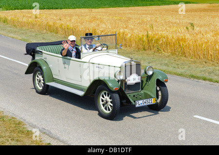 Wanderer W 10/1 Tourer, costruito nell'anno 1928, fotografia scattata a luglio 13, 2013 di Landsberg, Germania Foto Stock