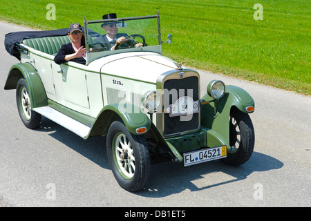 Wanderer W 10/1 Tourer, costruito nell'anno 1928, fotografia scattata a luglio 13, 2013 di Landsberg, Germania Foto Stock