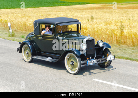 Chevrolet nazionale Coupe AB, costruito nell'anno 1928, fotografia scattata a luglio 13, 2013 di Landsberg, Germania Foto Stock