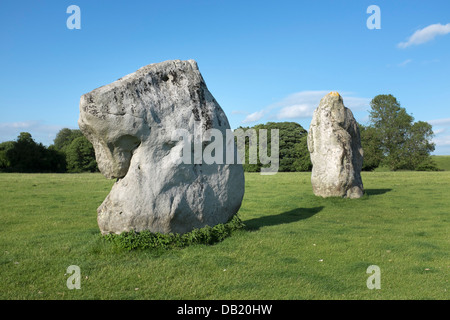 Avebury Stone Curcle Foto Stock