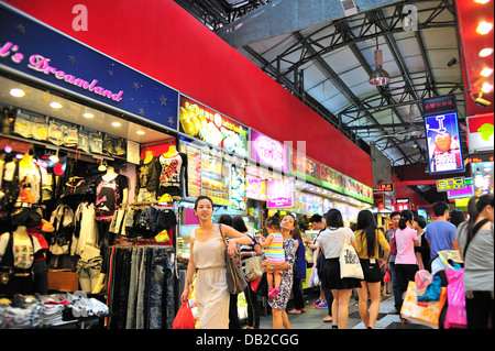 Il Bugis Street Market Singapore Foto Stock