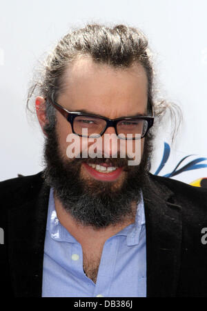 Jemaine Clement Los Angeles prima della Conferenza "Rio" tenutasi presso il Grauman Chinese Theatre - Gli arrivi di Hollywood, in California - 10.04.11 Foto Stock