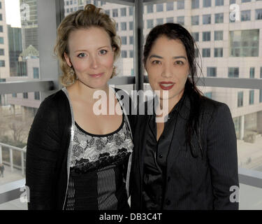 Isabelle Blais e Deborah Chow speciale proiezione di "l' elevato costo della vita" presso il TIFF Bell Lightbox. Toronto, Canada - Foto Stock