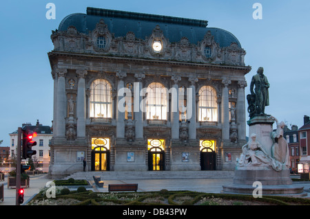 L'Europa, Francia Nord Pas de Calais, Calais Grand Theatre Foto Stock