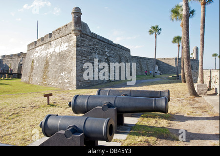 Castillo de San Marcos, Sant'Agostino, Florida Foto Stock