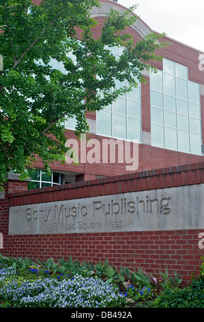 Sony Music Publishing, Nashville TN Foto Stock