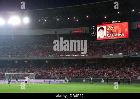 Kanagawa, Giappone. 23 Luglio, 2013. Shinji Kagawa (Man U), 23 luglio 2013 - Calcio : Manchester United Tour 2013, match tra Yokohama f Marinos 3-2 Manchester United al Nissan Stadium, Kanagawa, Giappone. Credito: AFLO SPORT/Alamy Live News Foto Stock