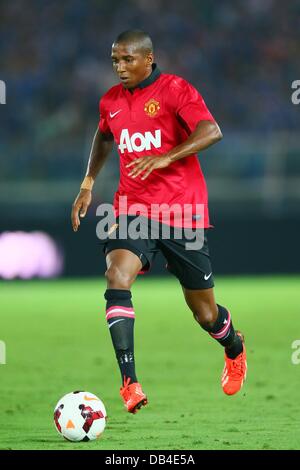 Kanagawa, Giappone. 23 Luglio, 2013. Ashley Young (Man U), 23 luglio 2013 - Calcio : Manchester United Tour 2013, match tra Yokohama f Marinos 3-2 Manchester United al Nissan Stadium, Kanagawa, Giappone. Credito: AFLO SPORT/Alamy Live News Foto Stock